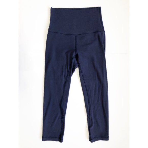 Lululemon Align Pant Midnight Navy Crop 19" - Picture 2 of 11
